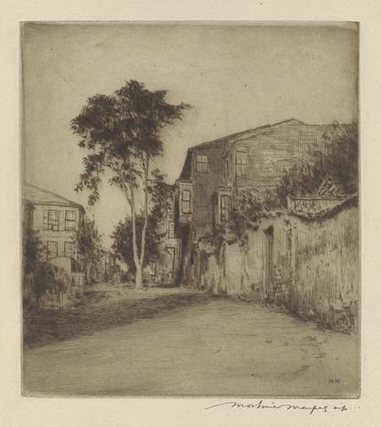 Mortimer Menpes, Sicilian Street, 1907–8