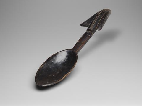 Spoon with a Finial in the Form of an Animal Head, late 19th–early 20th century