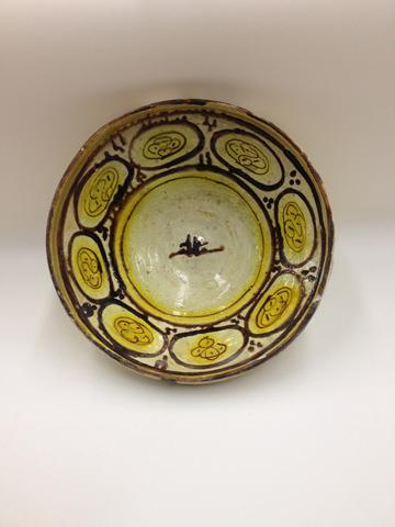 Unknown, Bowl with Roundels and Pseudo-script, 9th–10th century