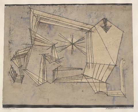 Paul Klee, Kunstvoller Sternehälter (Ingenious Star Container), 1922