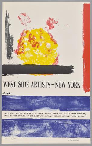 Theodoros Stamos, West Side Artists–New York, 1964