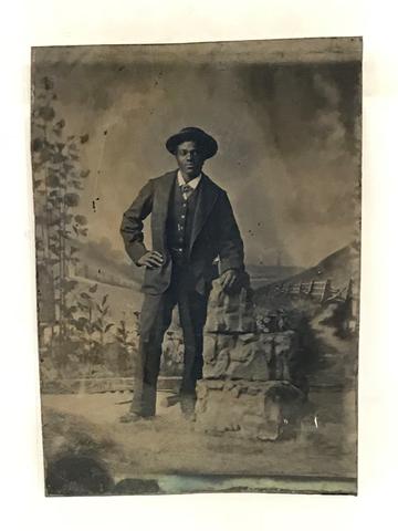 Unknown, Untitled [Man in hat], 1880s–1890s