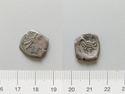 1 Drachm from Cisalpine Gaul, 200–100 B.C.