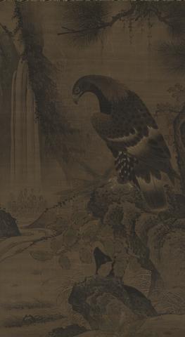 Unknown, Eagle, Bear, and Waterfall, late 15th–early 16th century