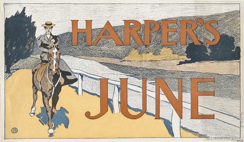Edward Penfield, Harper's June, 1898