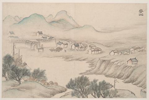 Zhuang Jiongsheng, Travels in Shandong (Album #2), 17th century