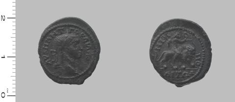 Gordian III, Emperor of Rome, Coin of Gordian III, Emperor of Rome from Nicopolis, Epirus, 238–44