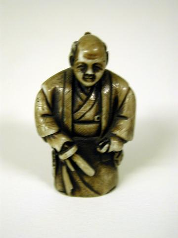 Unknown, Netsuke : Edo period policeman, early 20th century
