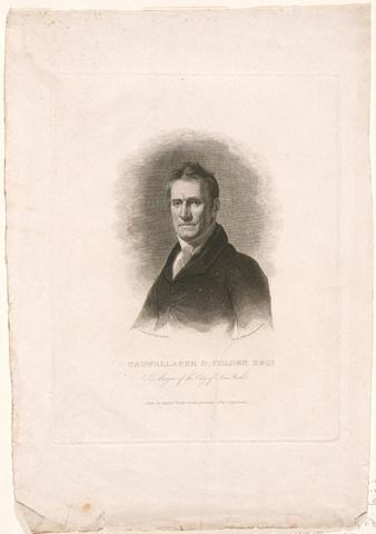 Asher Brown Durand, Cadwallader D. Colden, Esq., 1825, ca.