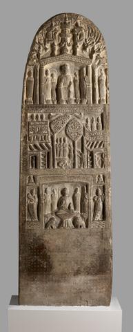 Unknown, Buddhist Votive Stele, 550–75 C.E.