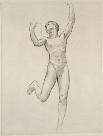 John Singer Sargent, Study for Arion, relief decoration, Rotunda, Museum of Fine Arts, Boston, ca. 1917–21