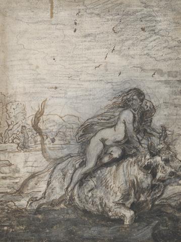 Jan Gerritsz. van Bronchorst, Abduction of Europa, early to mid-17th century