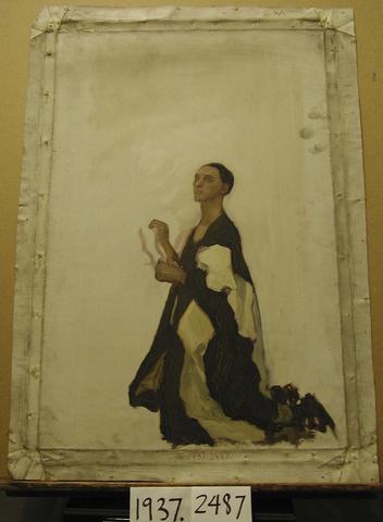 Edwin Austin Abbey, Figure Study, ca. 1871–1911