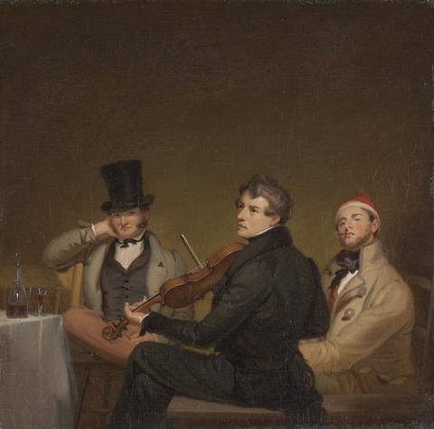 William Sidney Mount, After Dinner, 1834