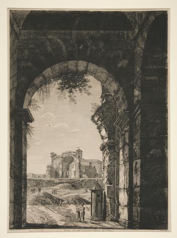 Luigi Rossini, Ingresso del Colosseo, 1822