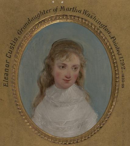 John Trumbull, Eleanor (Nelly) Parke Custis (later Eleanor Parke Custis Lewis, 1779–1852), 1792