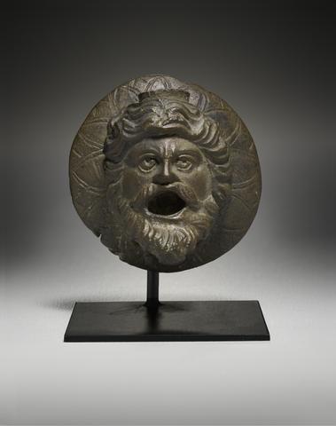 Unknown, Faucet or Spigot in the Form of a Bearded Male Head, ca. 2nd century A.D.