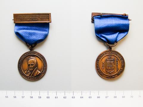 Bastian Brothers Company, Medal for the Yale Medical Department, 1913