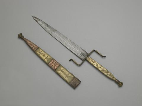 Knife with Sheath, late 19th century