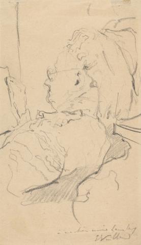 Édouard Vuillard, Portrait of Madame Vuillard, ca. 1924–26