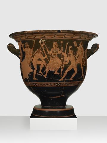 Painter of Louvre G433, Red-figure Bell Krater with Prometheus Fire-Lighter, ca. 425–400 B.C.
