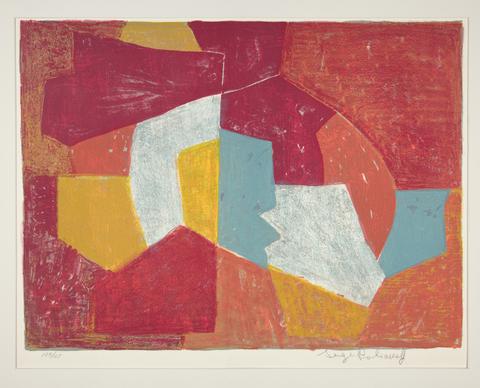 Serge Poliakoff, Composition, 1957