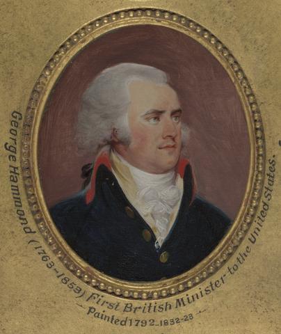 John Trumbull, George Hammond (1763–1853), 1793
