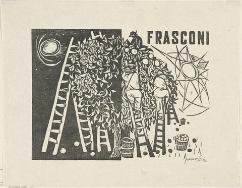 Antonio Frasconi, Day and Night, 1952