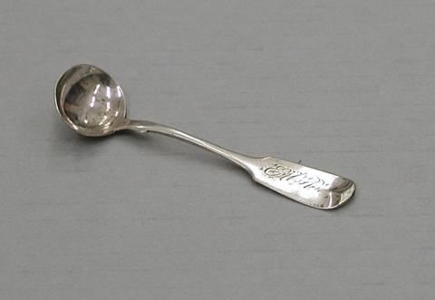 A. Parks, Salt spoon, ca. 1845