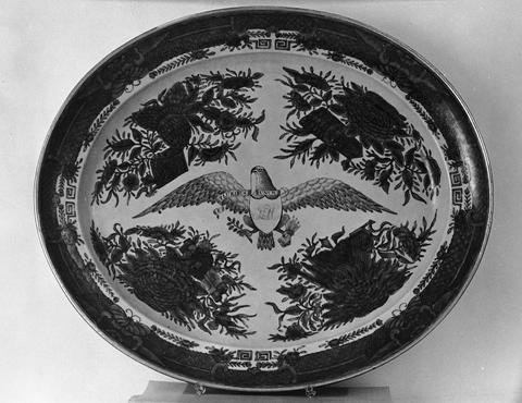 Unknown, Oval Platter, ca. 1815
