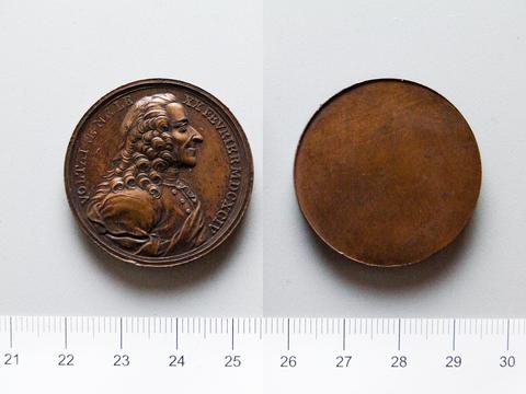 Voltaire, Medal Commemorating Voltaire, 1720–78