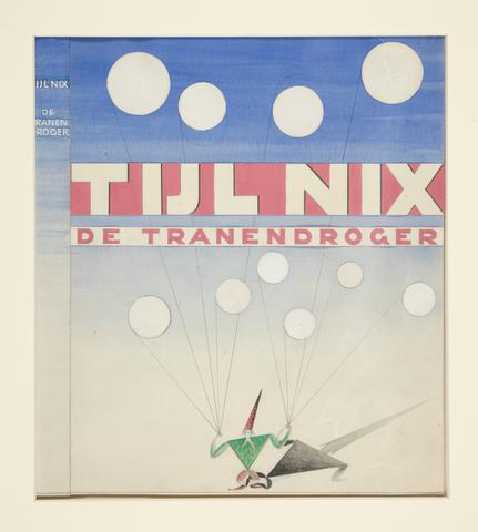 Andor Weininger, Tijl Nix: De Tranendroger (Book cover design), 1948