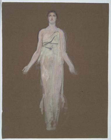 Edwin Austin Abbey, Figure study for mural at the state capitol of Pennsylvania, Harrisburg, 1902-1911, n.d.