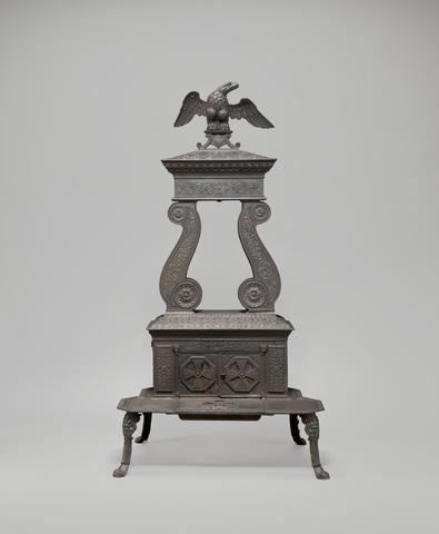 Low and Leake, Parlor Stove, patented 1844
