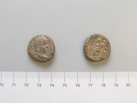 Elagabalus, Emperor of Rome, Tetradrachm of Elagabalus, Emperor of Rome from Alexandria, A.D. 220/221
