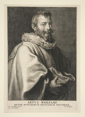 Cornelis Galle I, Portrait of Arthur Wolfart, n.d.