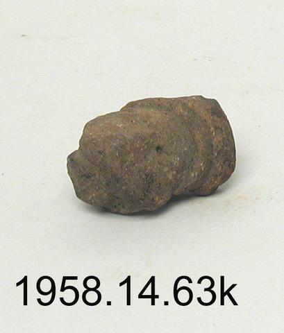 Unknown, Figurine head fragment, 900 B.C.–A.D. 100