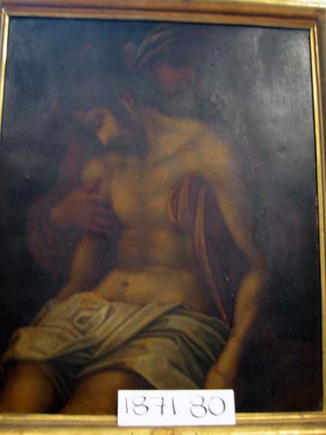 Andrea del Sarto, Dead Christ with Joseph of Arimathea, ca. 1530