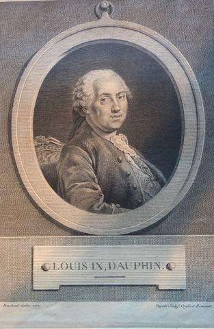 Nicolas-Gabriel Dupuis, Louis IX, dauphin de France, 1771