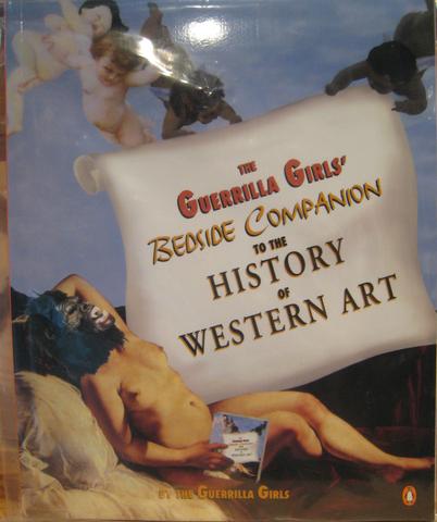 Guerrilla Girls, The Guerrila Girls' Bedside Companion to the History of Western Art from the portfolio Guerrilla Girls' Compleat 1985-2008, 1998