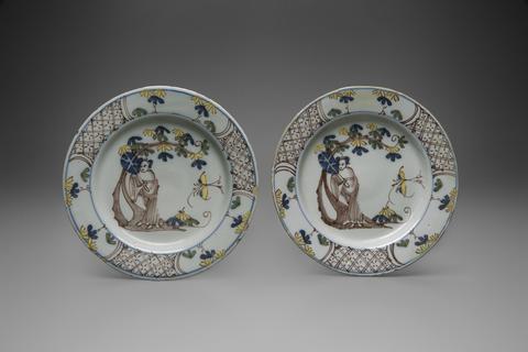 Unknown, Pair of Plates, ca. 1750