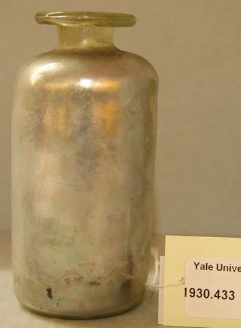 Unknown, Cylindrical bottle, 3rd–4th century A.D.