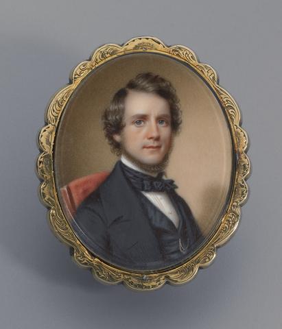 John Wood Dodge, Self-Portrait, 1848