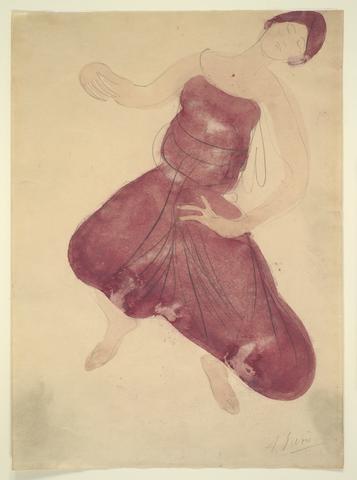 Auguste Rodin, Female Figure Dancing, n.d.