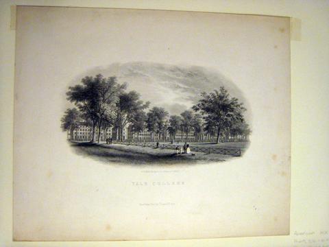 Samuel Valentine Hunt, Class of 1858 View of Yale College, 1858