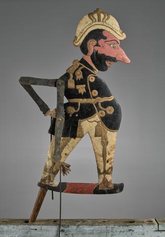 Unknown, Puppet (Wayang Klitik) of a Dutch Soldier or Holländer, early 20th century