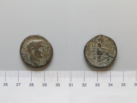 Claudius, Emperor of Rome, Coin of Claudius, Emperor of Rome from Caesareia, Cappadocia, A.D. 45
