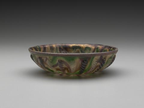 Murano Glass Factory, "Gold Glass" Bowl, ca. 1875–1900