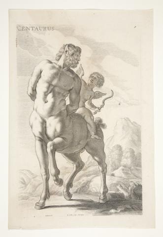 Joachim von Sandrart, The Borghese Centaur, 1680