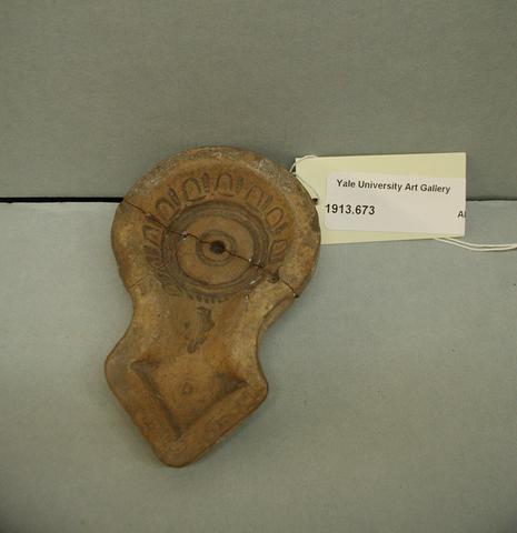 Unknown, Mould for upper part of Greek lamp with long lozenge-shaped nozzle, 2nd–1st century B.C.